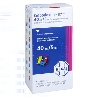 Cefpodoxim HEXAL 40 mg/5 ml