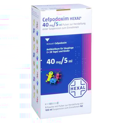 Cefpodoxim HEXAL 40 mg/5 ml