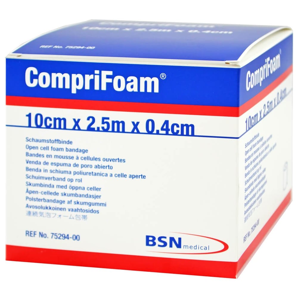 Comprifoam 0,4 cmx10 cmx2,5 m Rolle