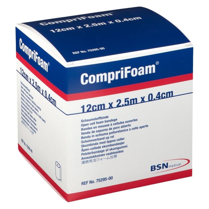 Comprifoam 0,4 cmx12 cmx2,5 m Rolle