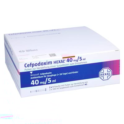 Cefpodoxim HEXAL 40 mg/5 ml