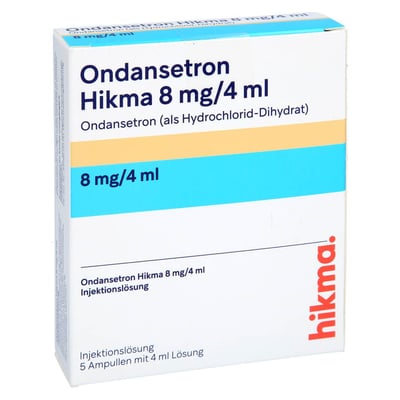 Ondansetron Hikma 8 mg/4 ml Produktbild 1
