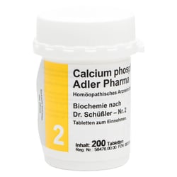 Biochemie Adler 2 Calcium Phosphoricum D 6 Adler P