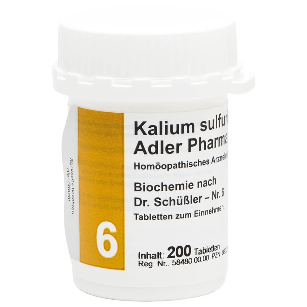 Biochemie Adler 6 Kalium Sulfuricum D 6 Adler Phar
