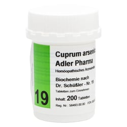 Cuprum arsenicosum D12 Adler Pharma Nr.19