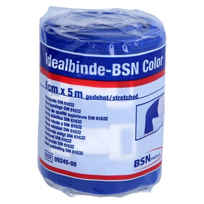 Idealbinde bmp Color 5mX6 cm BLAU Produktbild 1