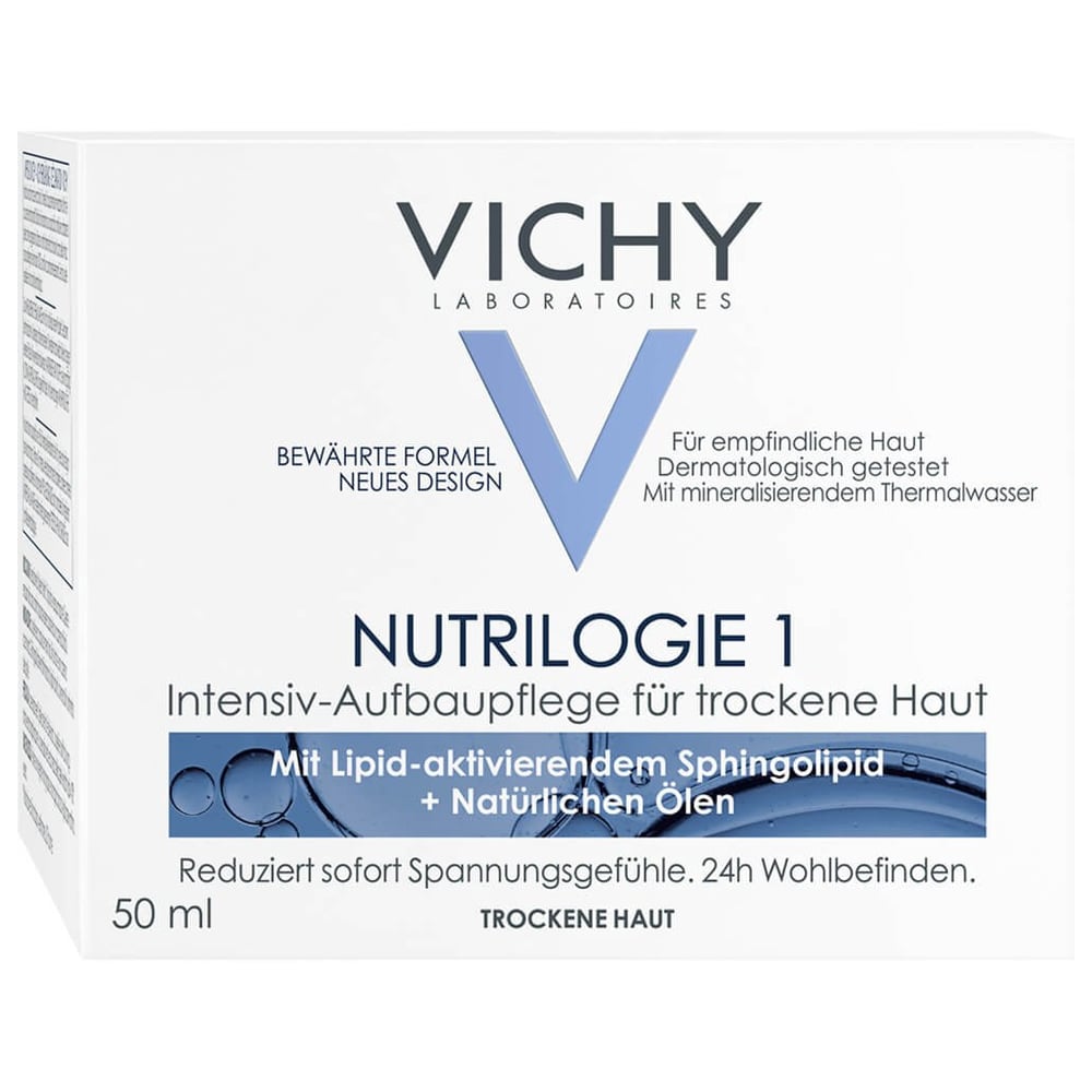 Vichy Nutrilogie 1 Tagespflege für trockene Haut