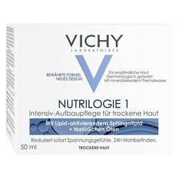 Vichy Nutrilogie 1 Tagespflege für trockene Haut