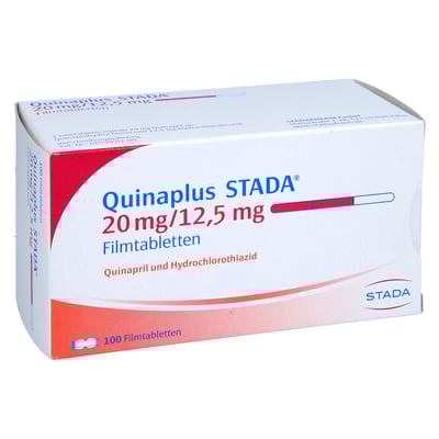 Quinaplus STADA 20 mg/12,5 mg
