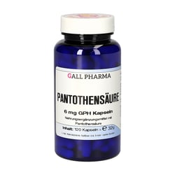 Pantothensäure 6mg GPH Kapseln
