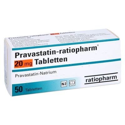 Pravastatin-ratiopharm 20 mg