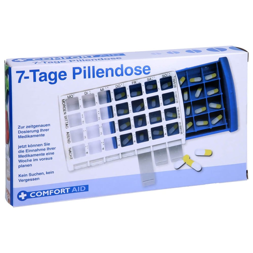 Pillendose f.7 Tage m.28 F chern