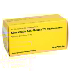Simvastatin AAA-Pharma 20 mg