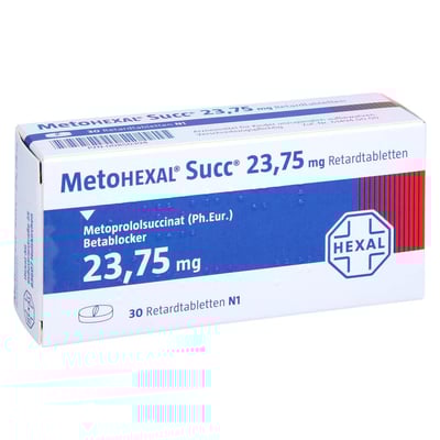 MetoHEXAL Succ 23,75 mg
