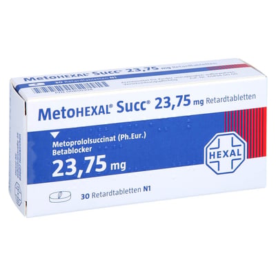 METOHEXAL Succ 23,75 mg Retardtabletten Produktbild 1