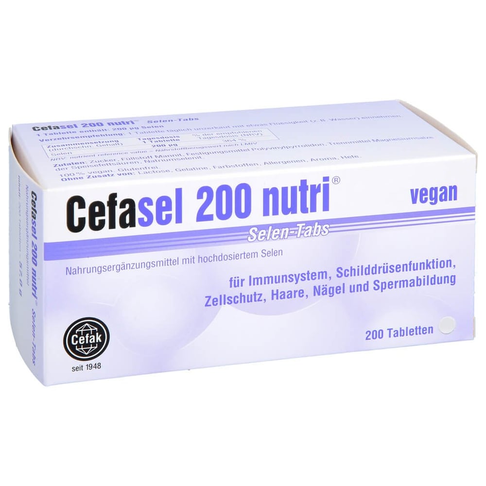 Cefasel 200 nutri Selen-Tabs