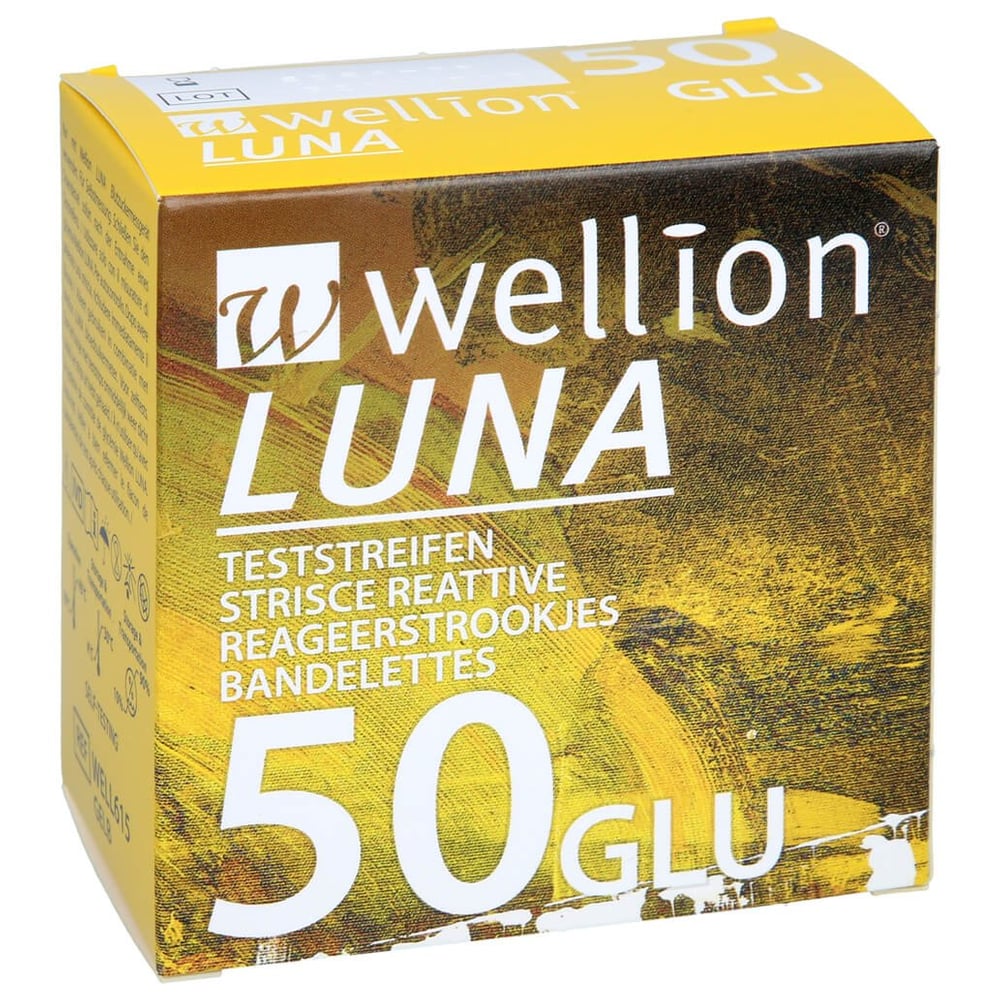 Wellion LUNA Blutzuckerteststreifen