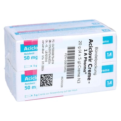 Aciclovir Creme-1A Pharma
