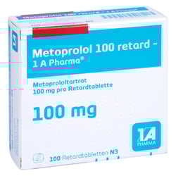 Metoprolol 100 retard-1A Pharma