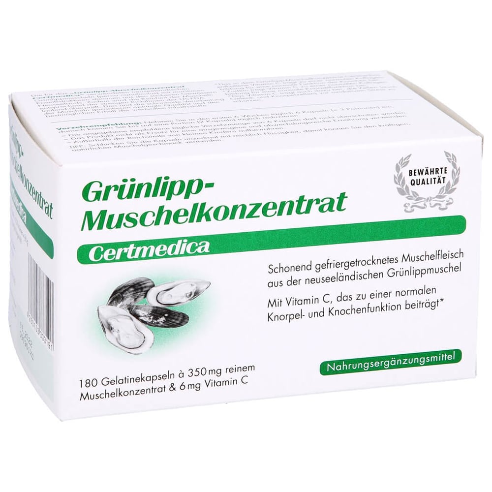 Gruenlipp Muschelkonzentrat