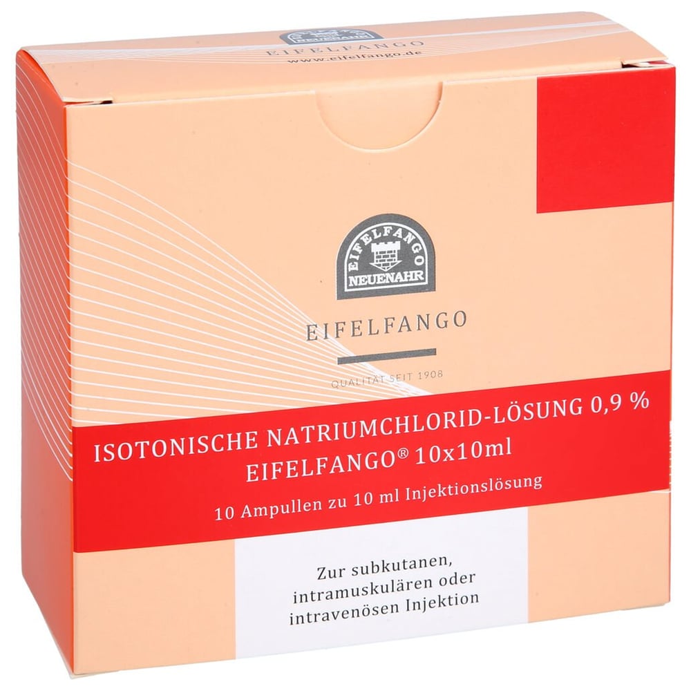 Isotonische NaCl Lösung 0,9% Eifelfango Inj.-Lsg.