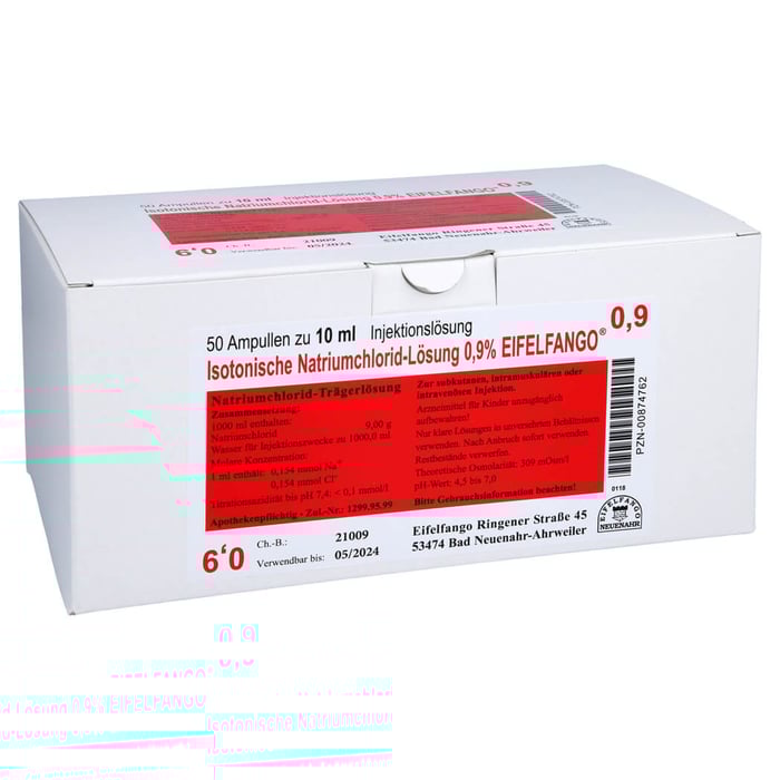 Isotonische Natriumchlorid-Lösung 0.9% EIFELFANGO
