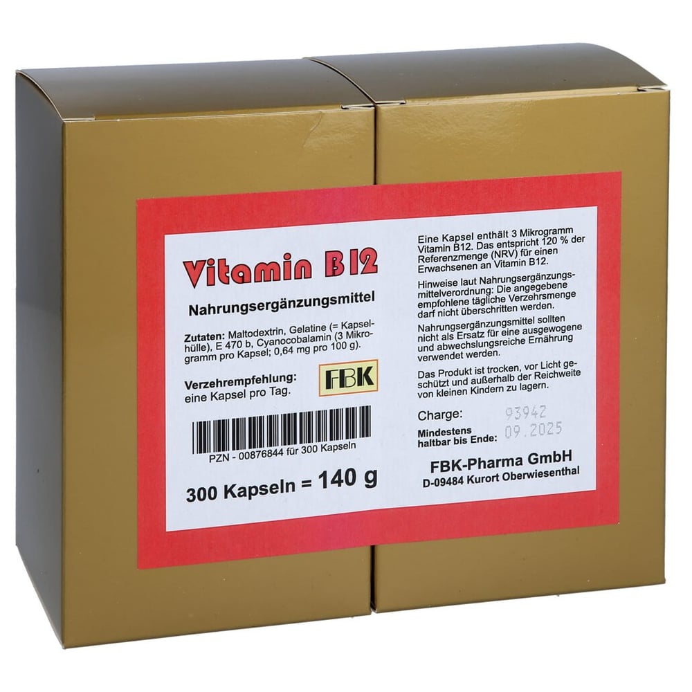 Vitamin B12 Kapseln