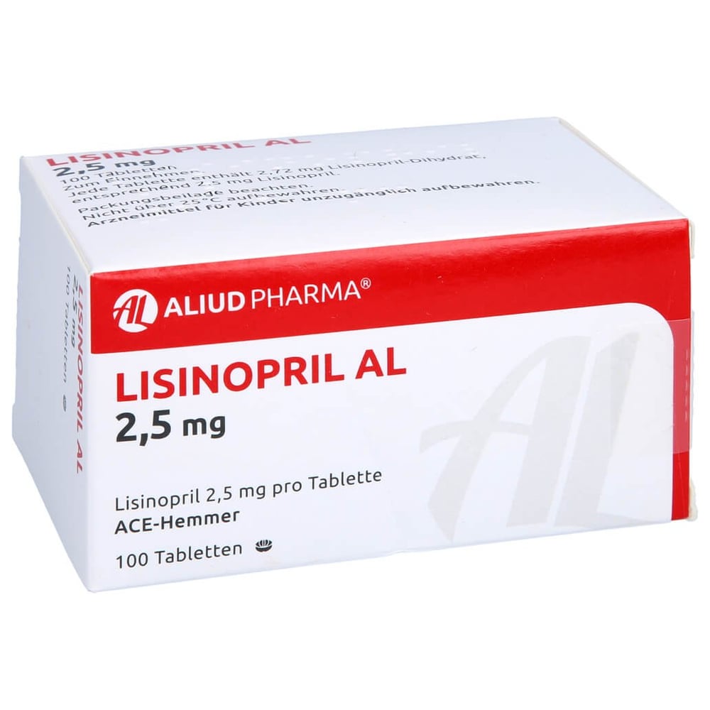Lisinopril AL 2,5 mg