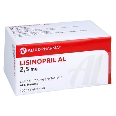 Lisinopril AL 2,5 mg