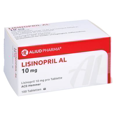 Lisinopril AL 10 mg