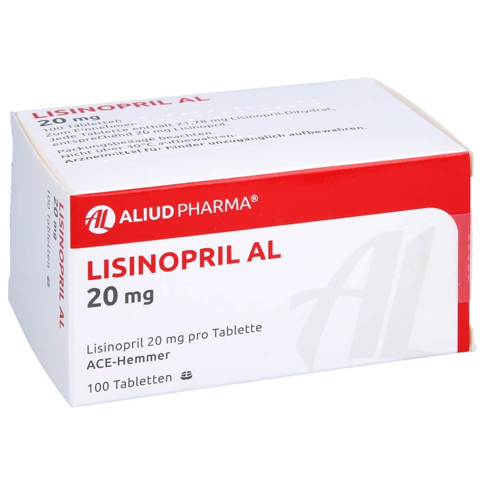 Lisinopril AL 20 mg