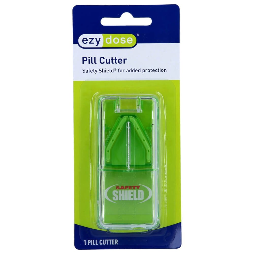 Tablettenteiler Safety mit Klingenschutz