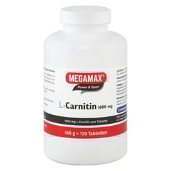 Megamax L-Carnitin 1000 mg Tabletten