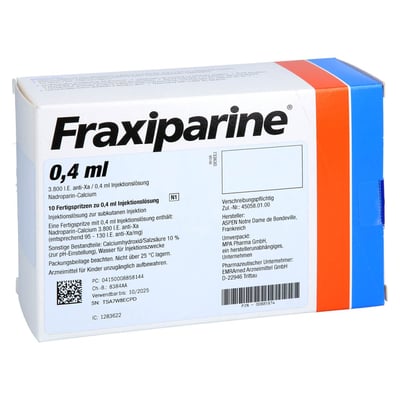 Fraxiparina 0,4 ml