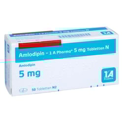 Amlodipin - 1 A Pharma 5mg Tabletten N