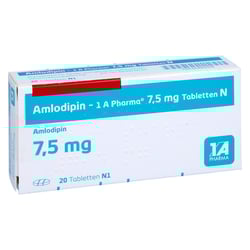 Amlodipin - 1 A Pharma 7.5 mg Tabletten N