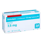 Amlodipin-1A Pharma 7,5 mg N
