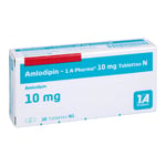 Amlodipin-1A Pharma 10 mg N Produktbild 1
