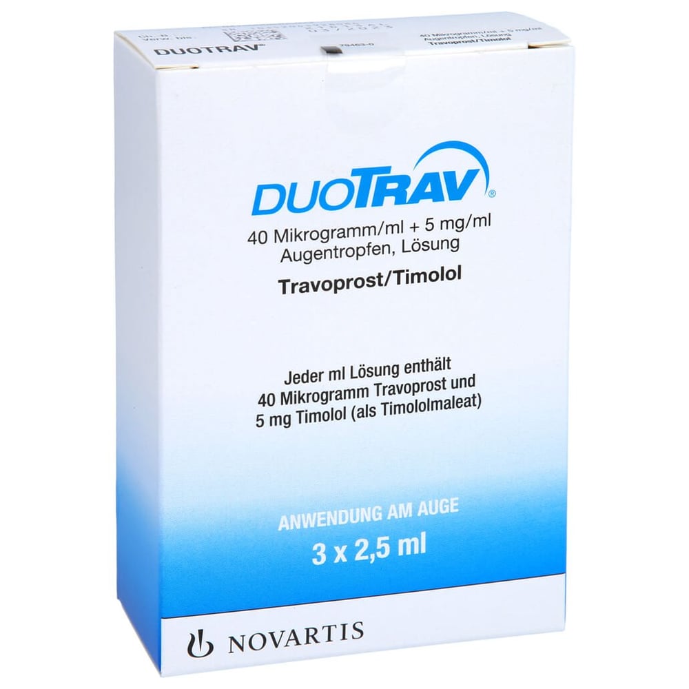 DuoTrav 40 Mikrogramm/ml + 5 mg/ml