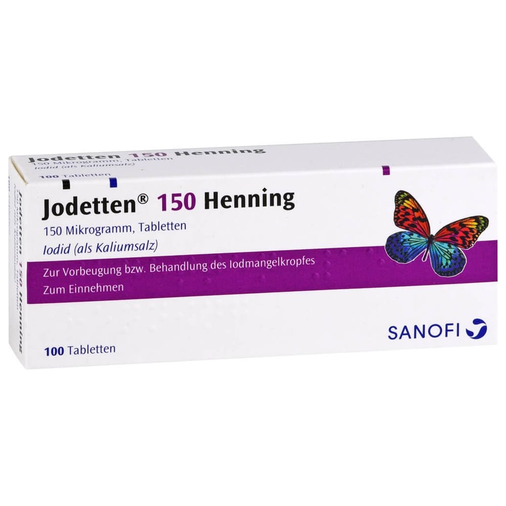 Jodetten 150 Henning 150 Mikrogramm