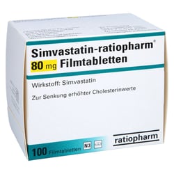 Simvastatin-ratiopharm 80 mg