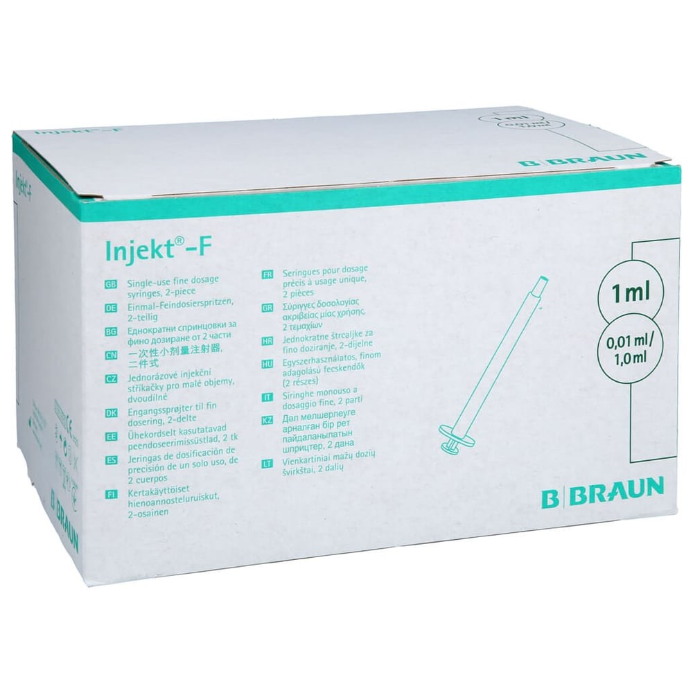 Injekt F Feindosierungsspritze 1ml