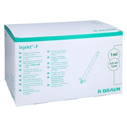 Injekt F Feindosierungsspr.1 ml m.Kan.0,50x16 mm