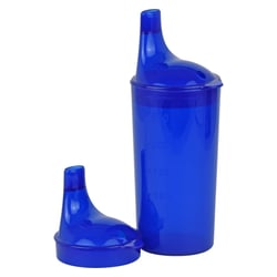 Trinkbecher M 2 Deckel Bla