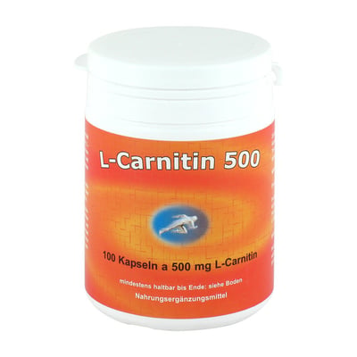 L Carnitin Kapseln 500 mg Produktbild 1