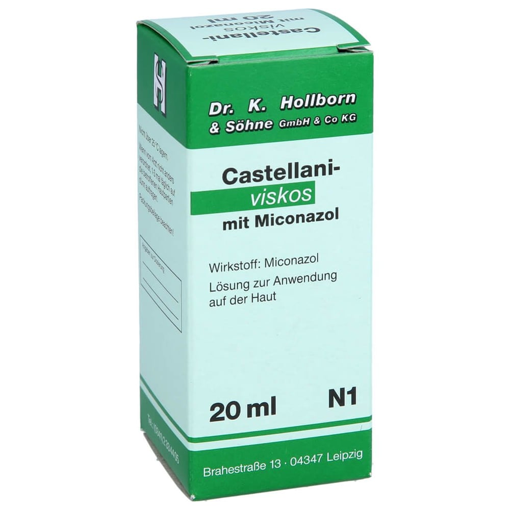 Castellani-viskos mit Miconazol