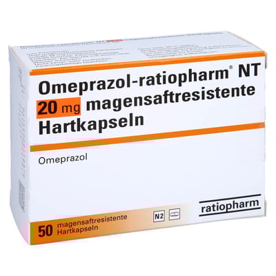 Omeprazol-ratiopharm NT 20 mg