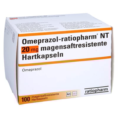 Omeprazol-ratiopharm NT 20 mg