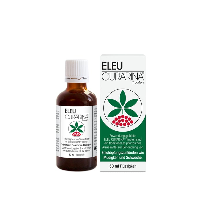 Eleu Curarina Tropfen 1ml Taigawurzel-Fluidextrakt