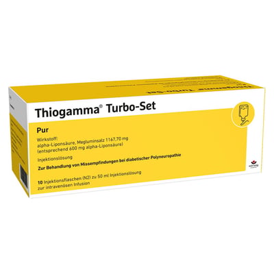 Thiogamma Turbo Set Pur Injektionsflaschen Produktbild 1